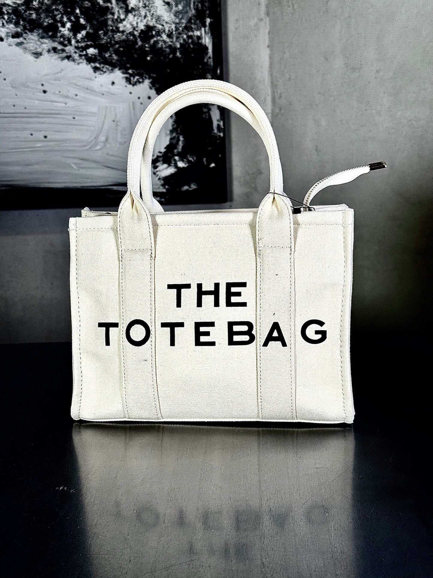 Borsa Tote mini sabbia con tracolla all’interno 330