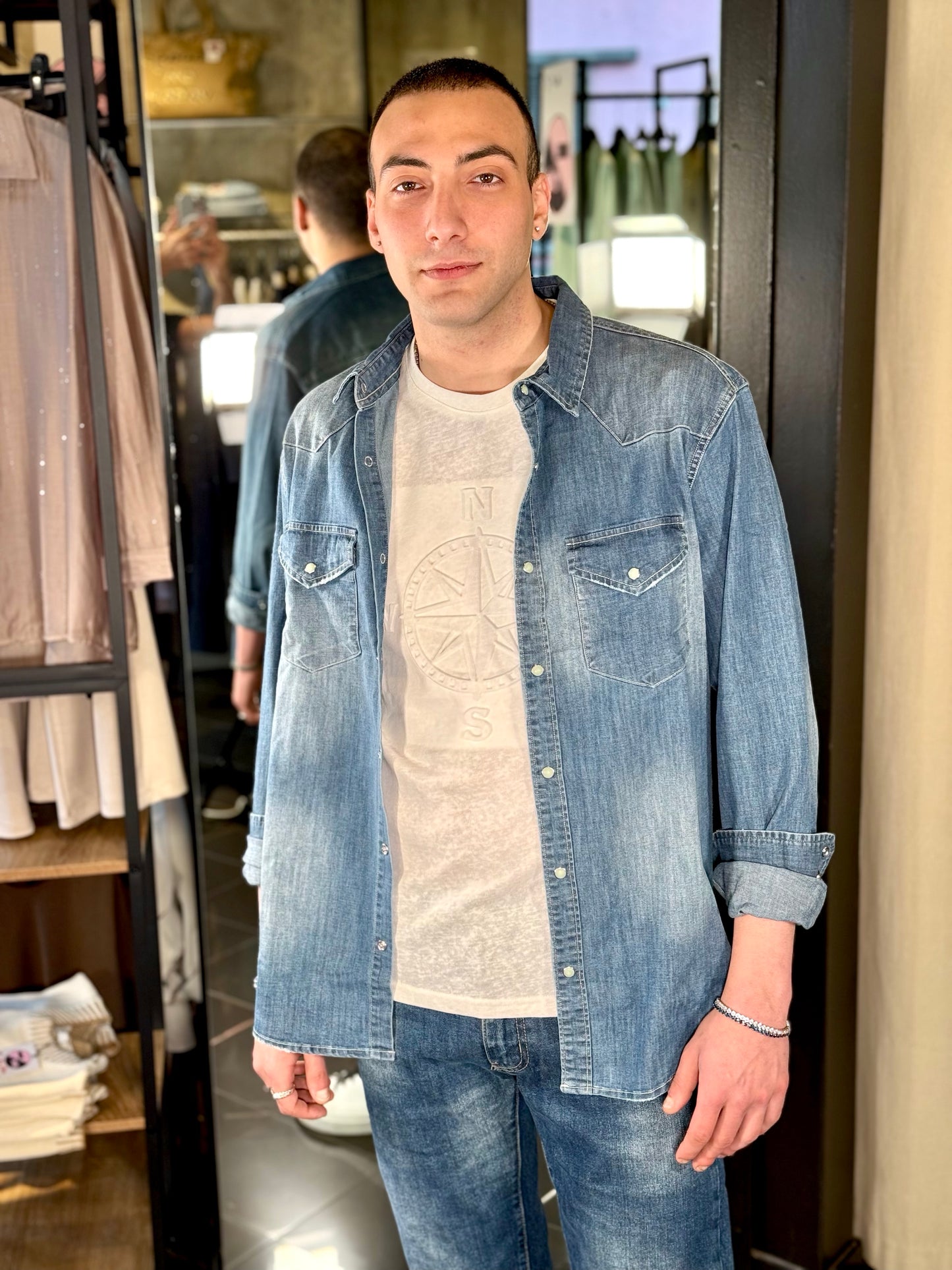 Camicia in jeans 123