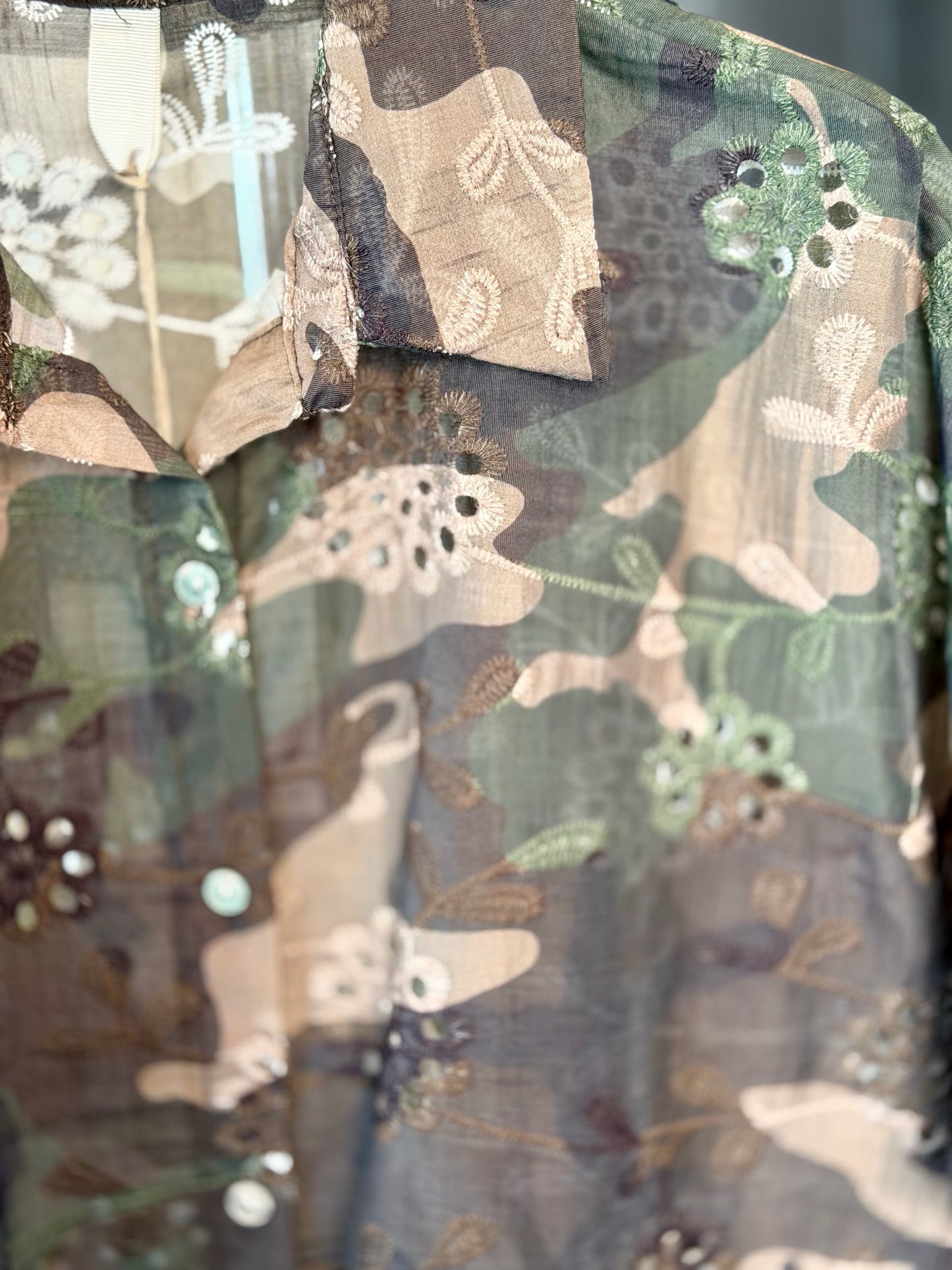 Camicia camouflage in taglia unica 2394