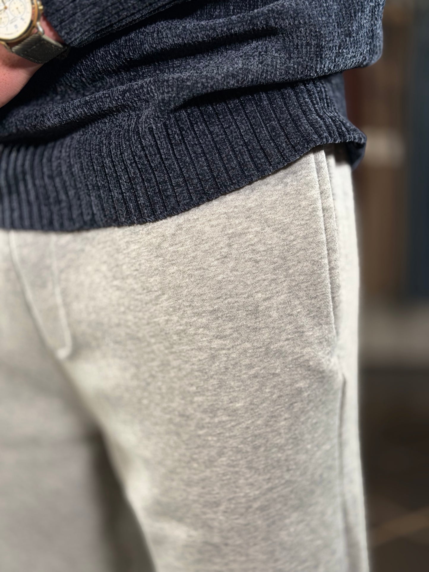 Pantalone tuta basico grigio 2524