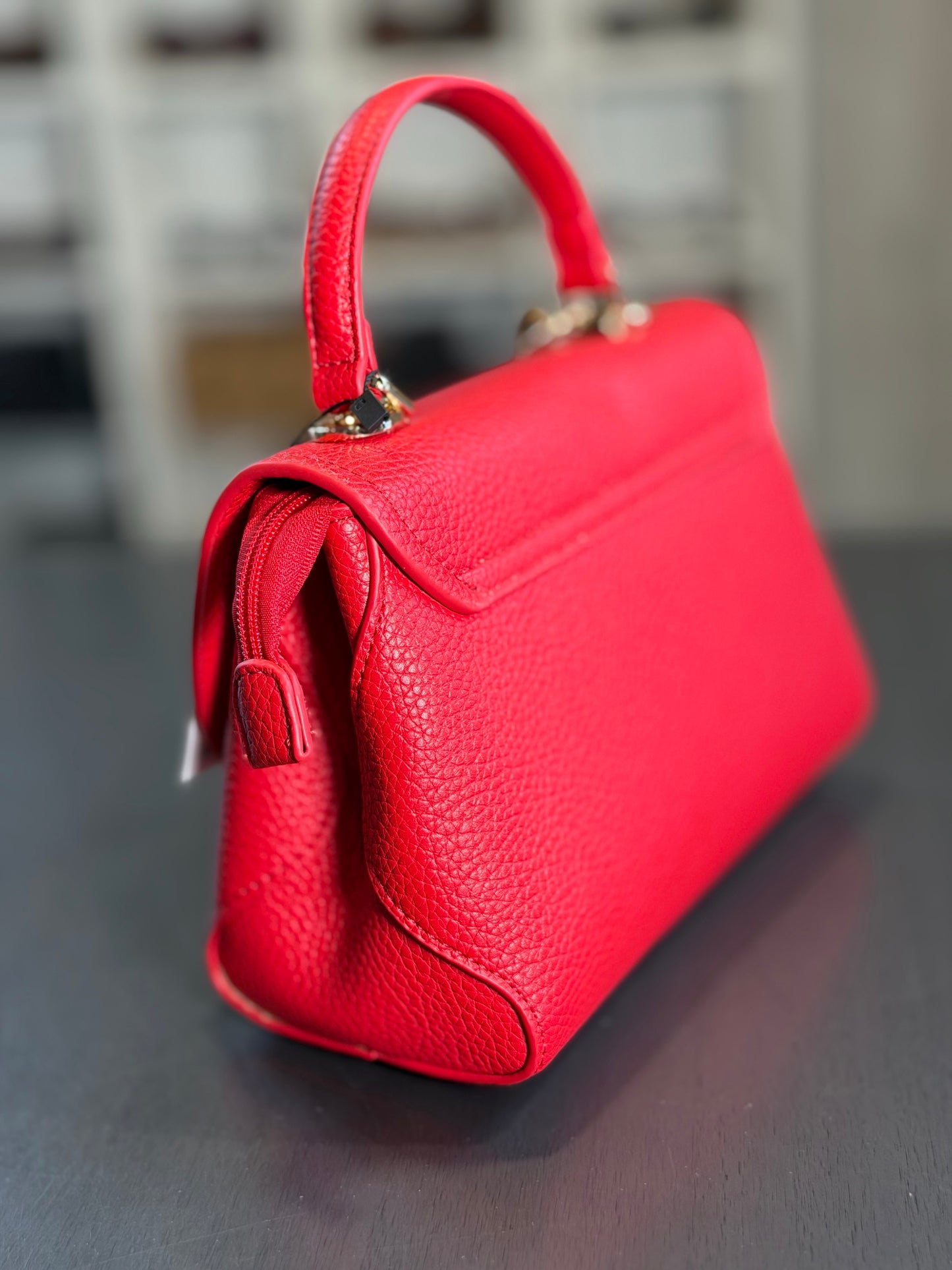 Mini bag rossa con tracolla all’interno 2066