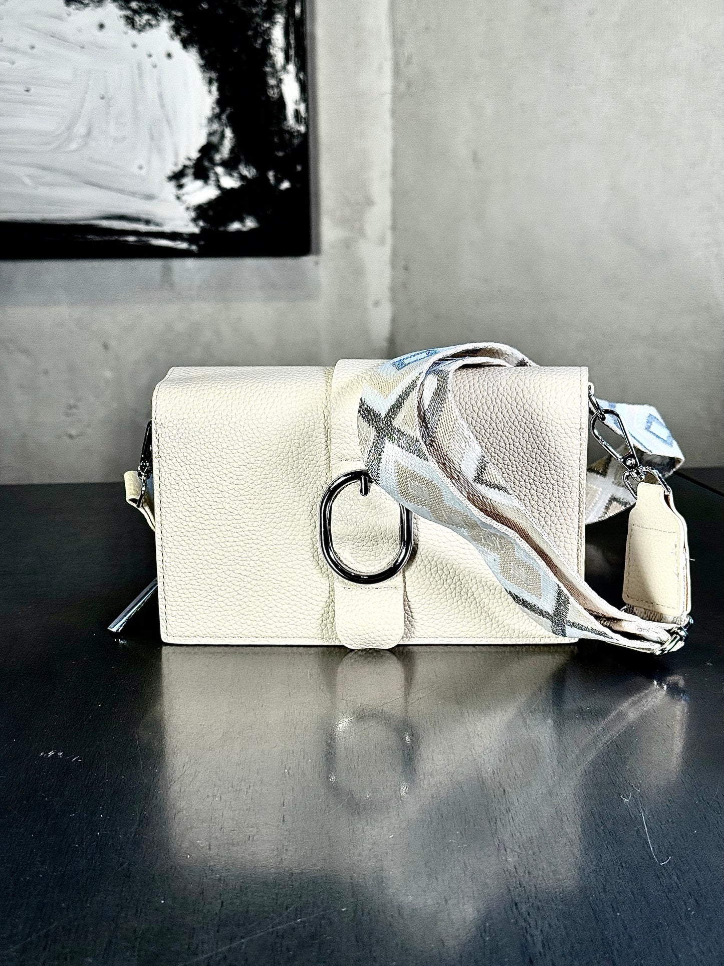Mini bag a tracolla sabbia 341