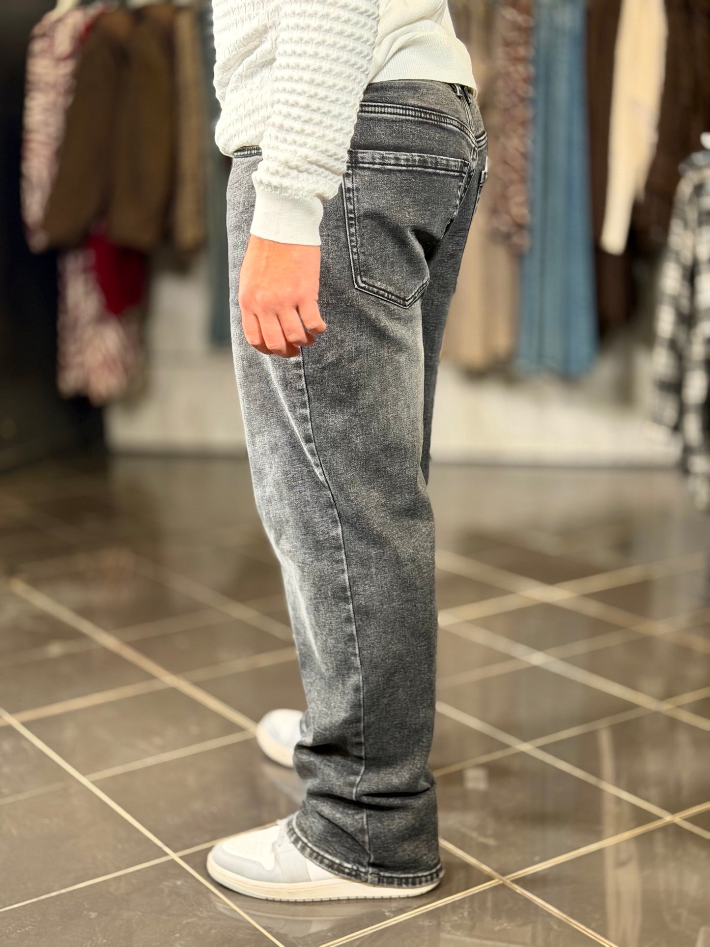 Jeans baggy grigio 2102