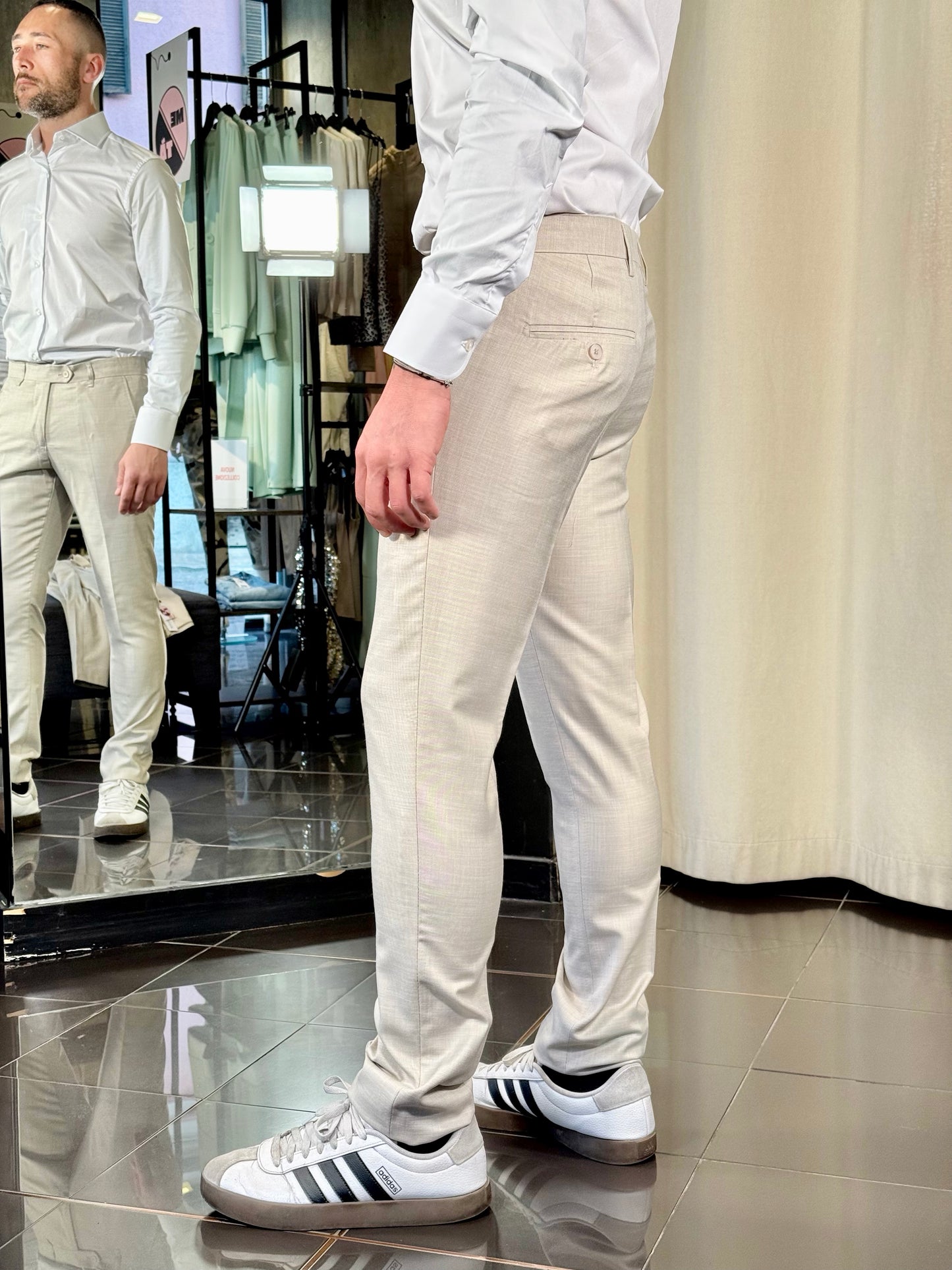 Abito (Pantalone + Giacca) beige 106