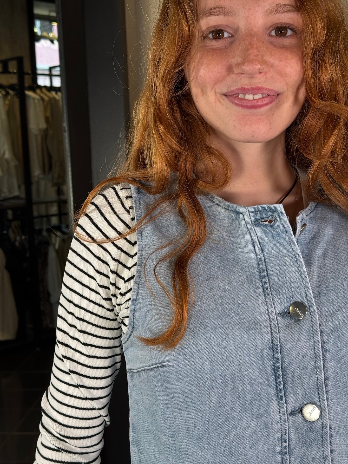 Gilet smanicato in jeans 462