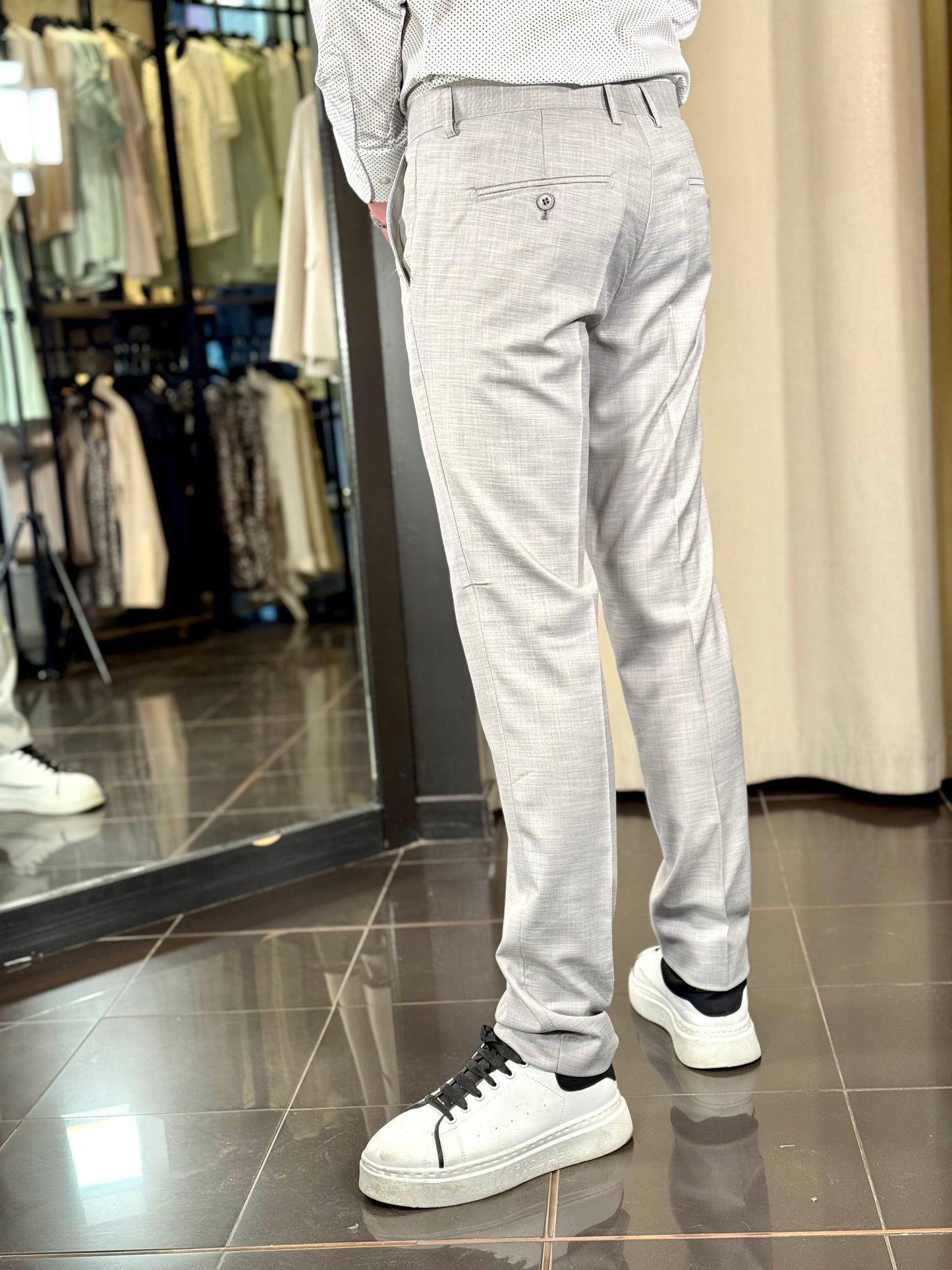 Abito (Pantalone + Giacca) grigio 105