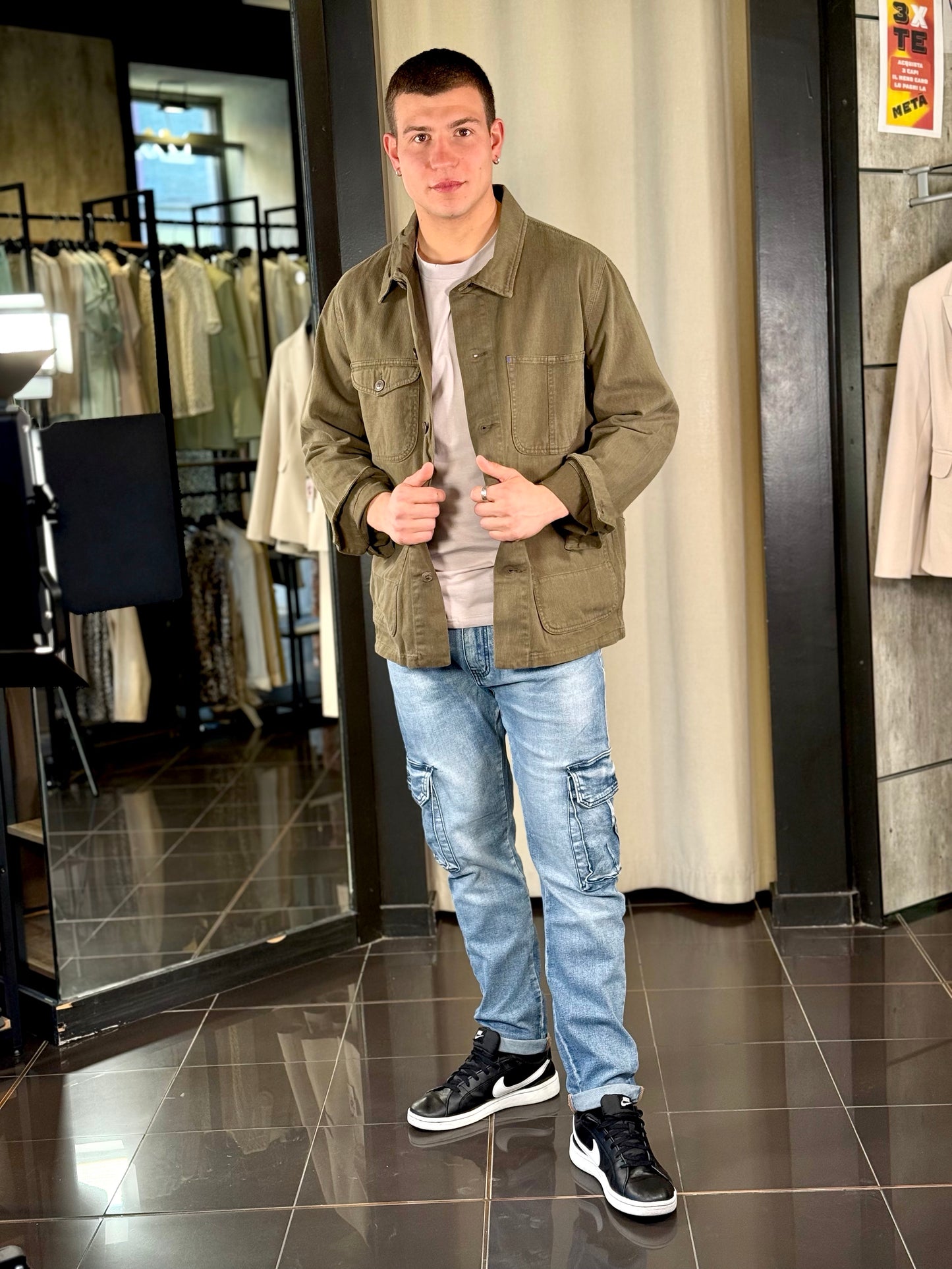 Jeans cargo 099