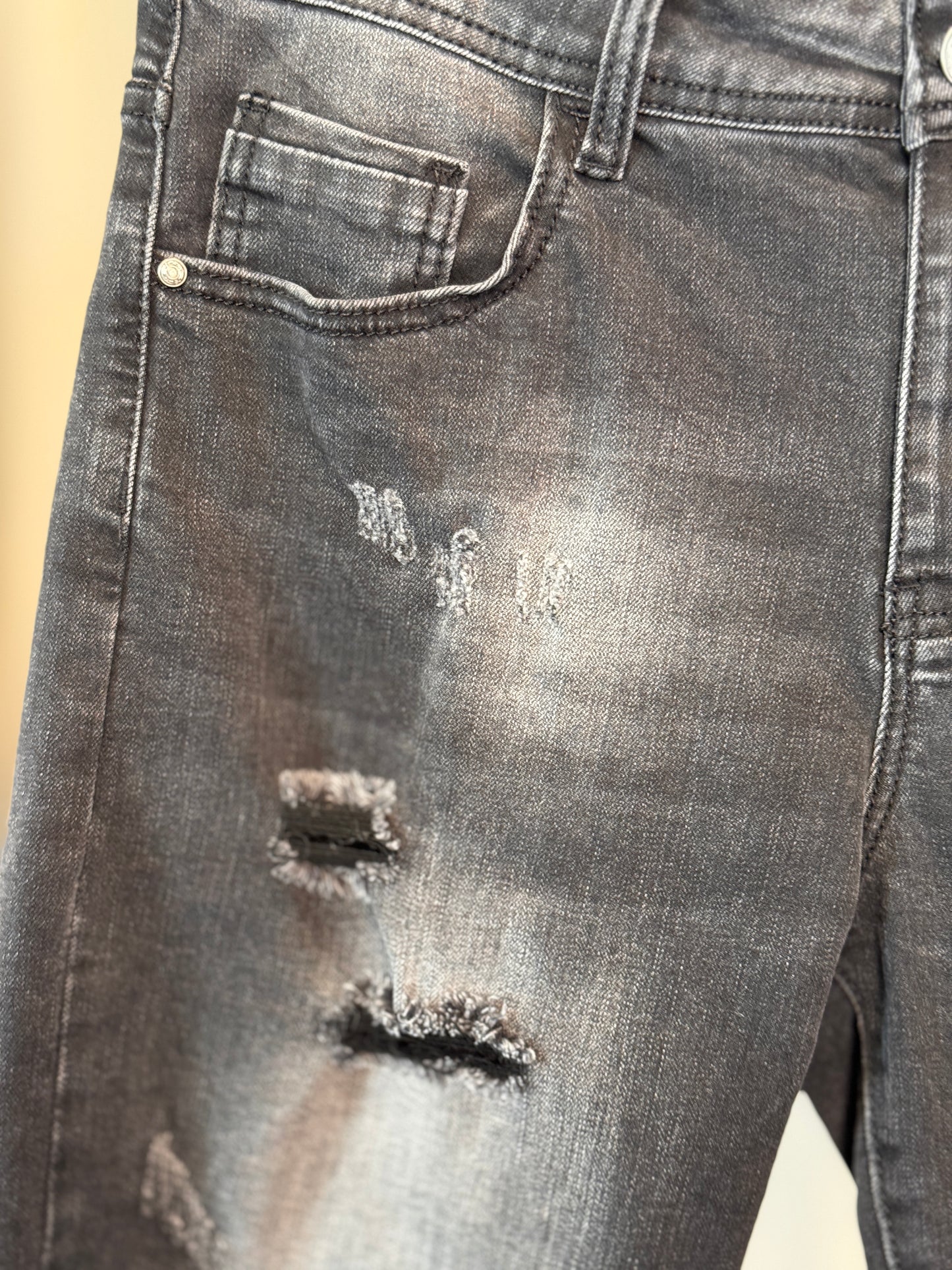 Bermuda jeans grigio 2607