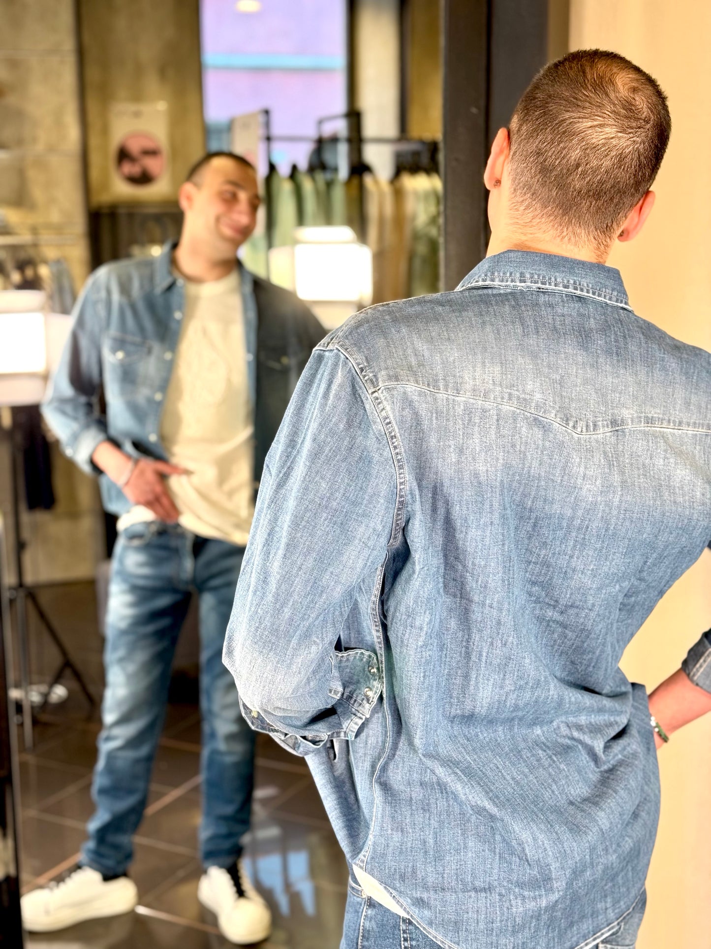 Camicia in jeans 123