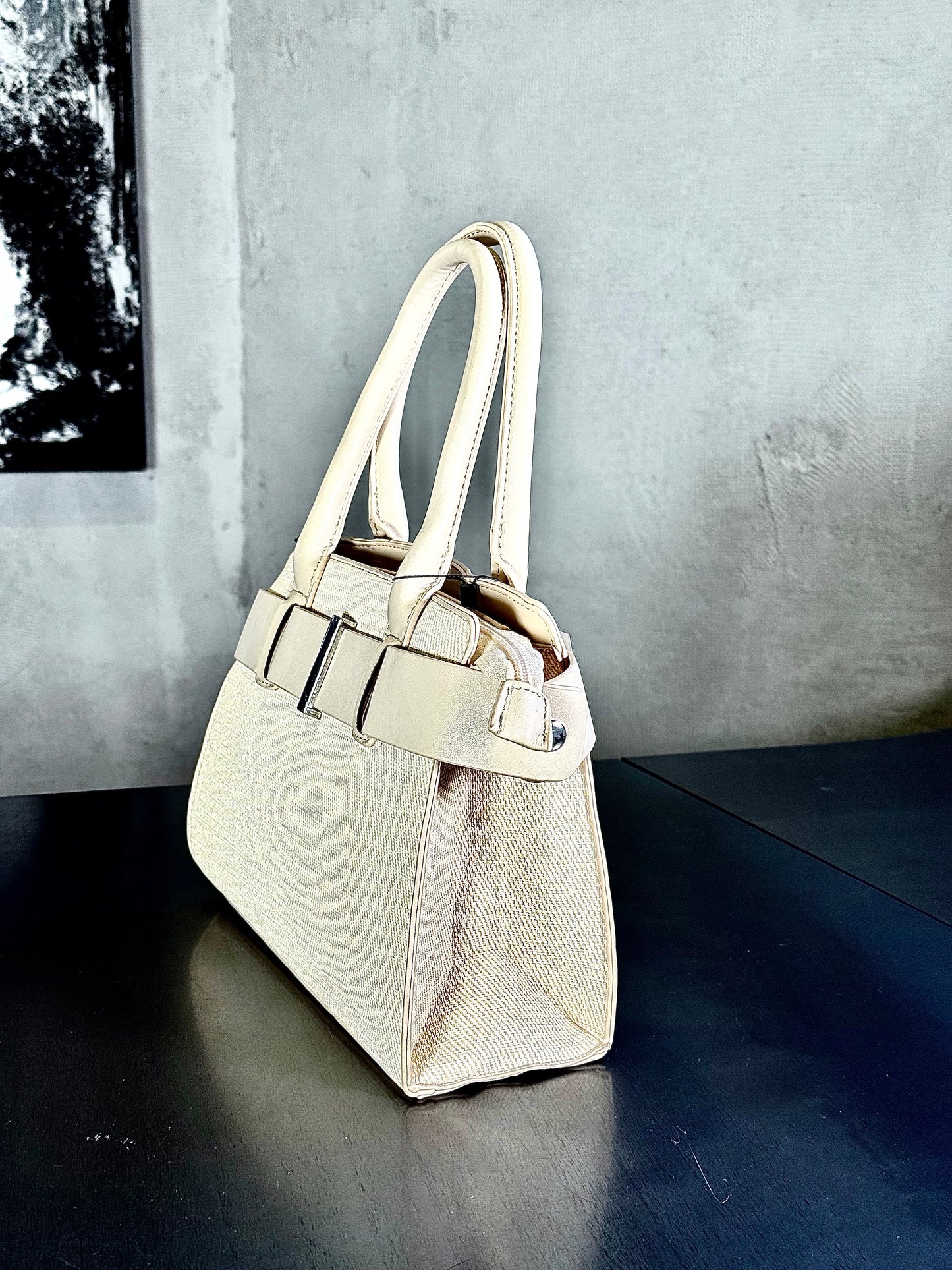 Mini bag panna in taglia unica 334