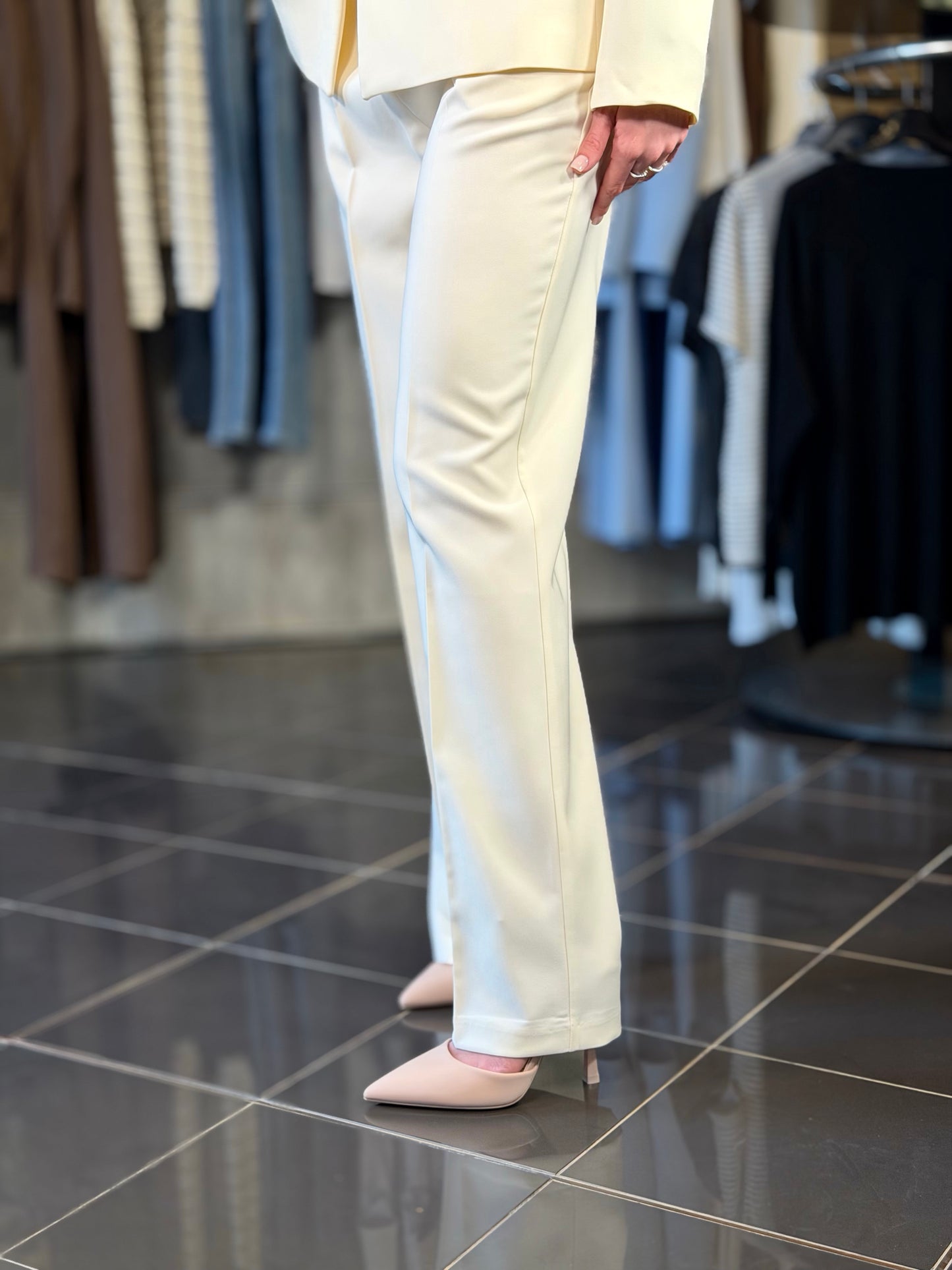 Tailleur panna (giacca + pantalone) 2183