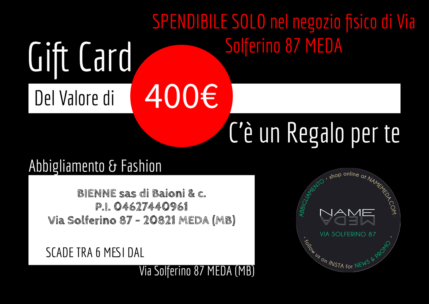 Buono Regalo