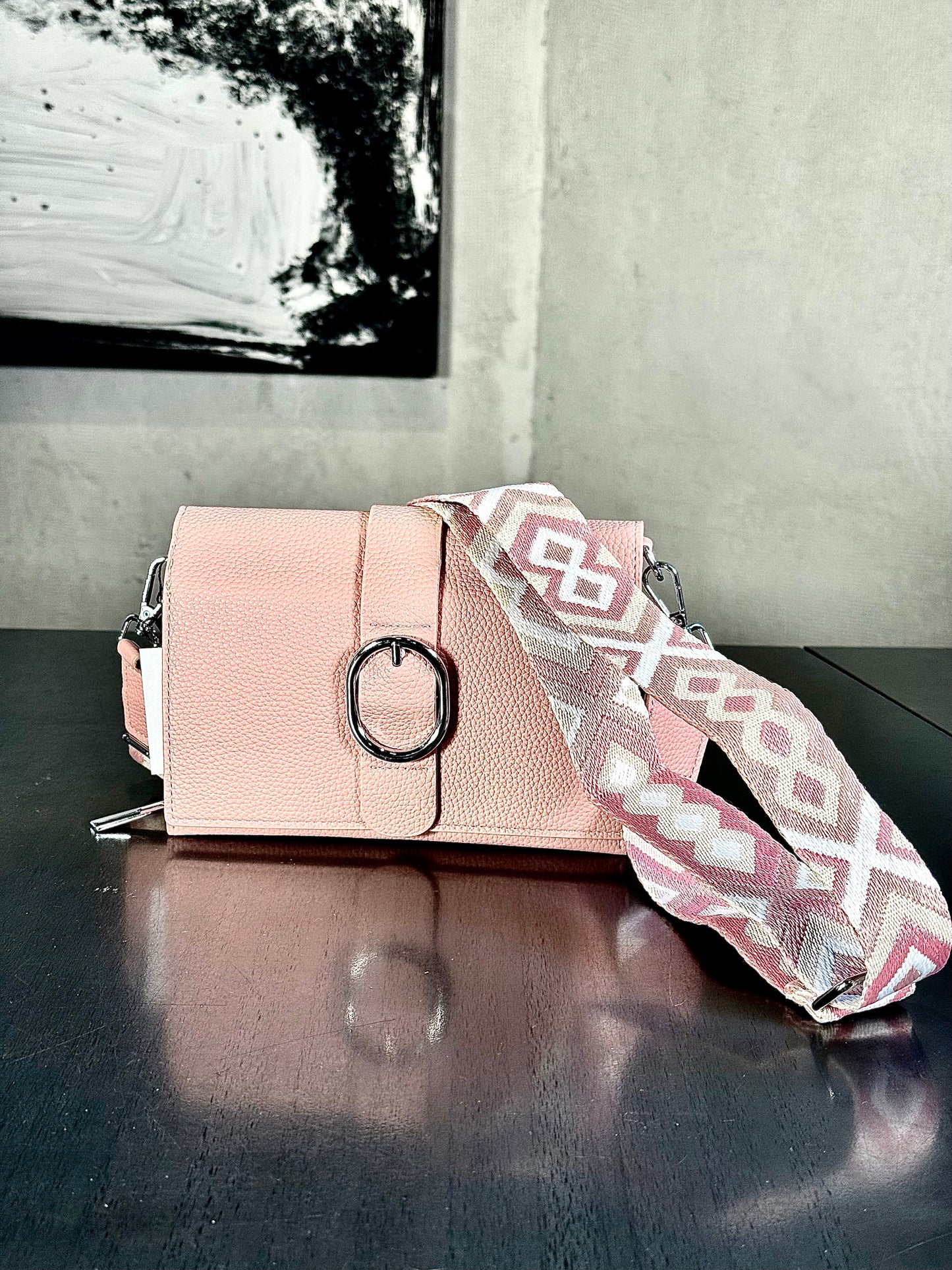 Mini bag a tracolla rosa 340