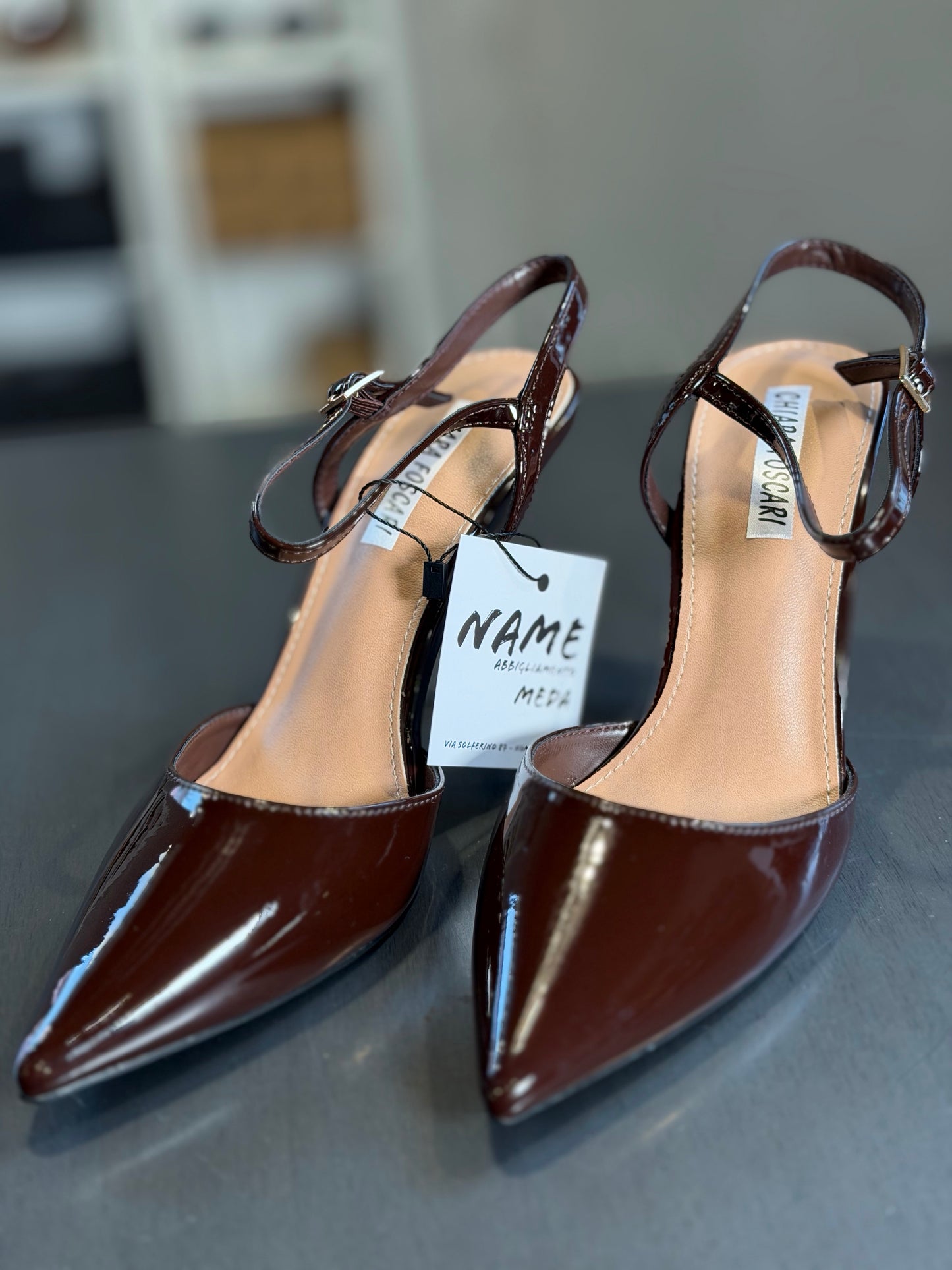 Décolleté marrone 2161