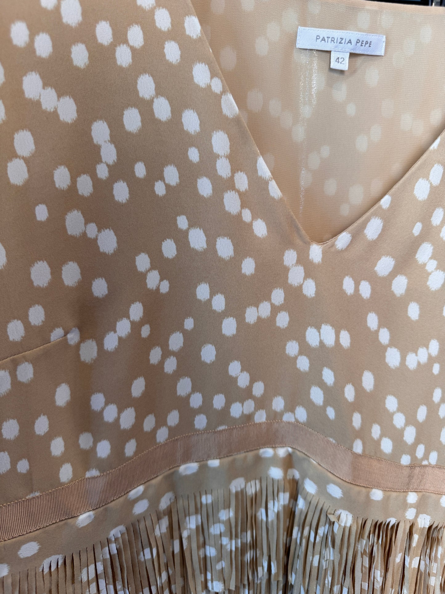 Blusa con pois 2645