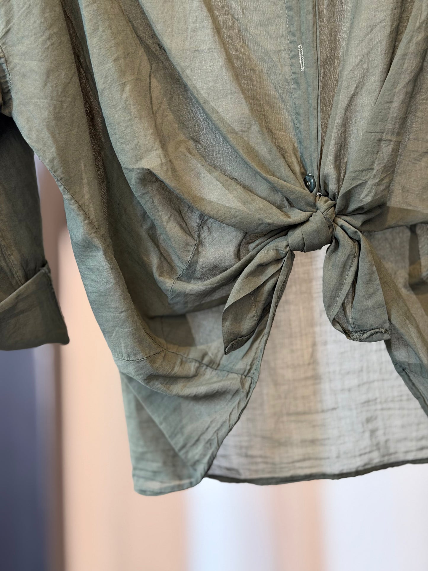 Camicia verde in taglia unica 2793