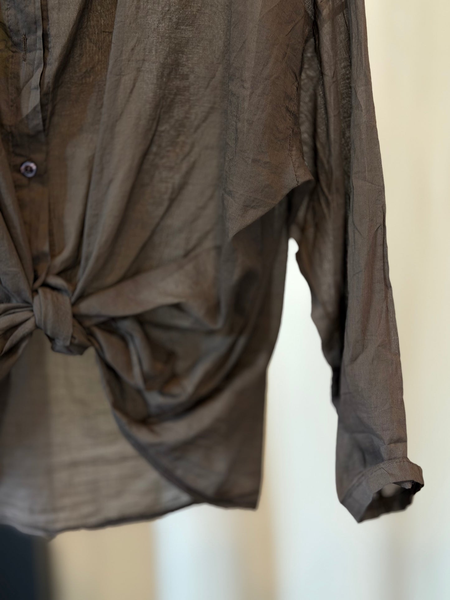 Camicia marrone in taglia unica 2794