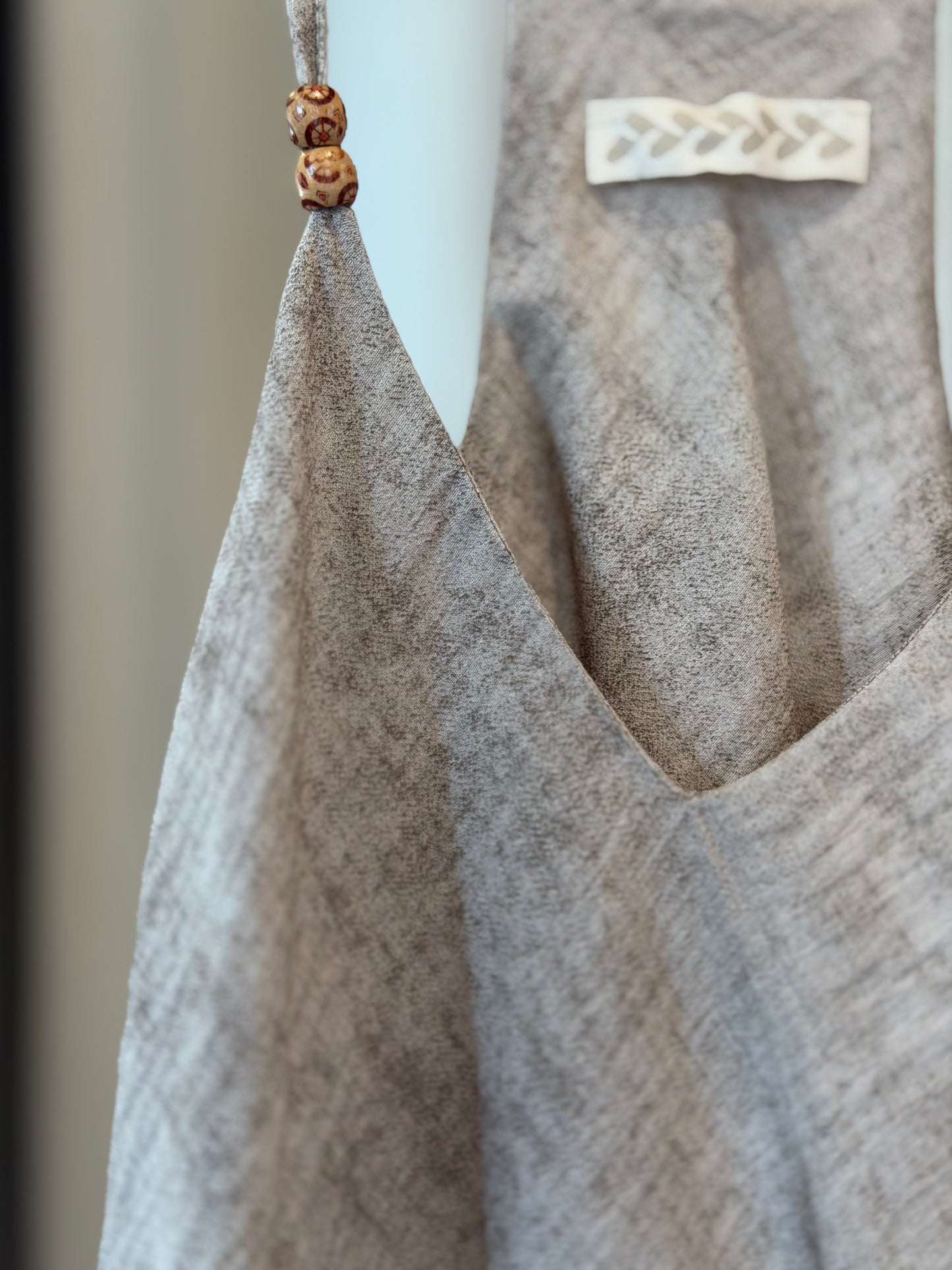Canottiera beige in taglia unica 2807