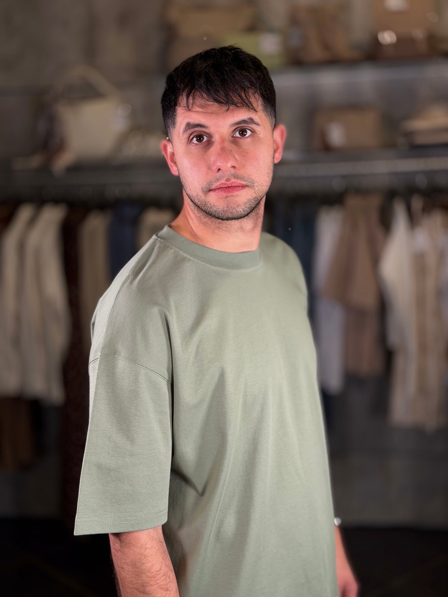 Completo verde (t-shirt oversize + bermuda) 2153