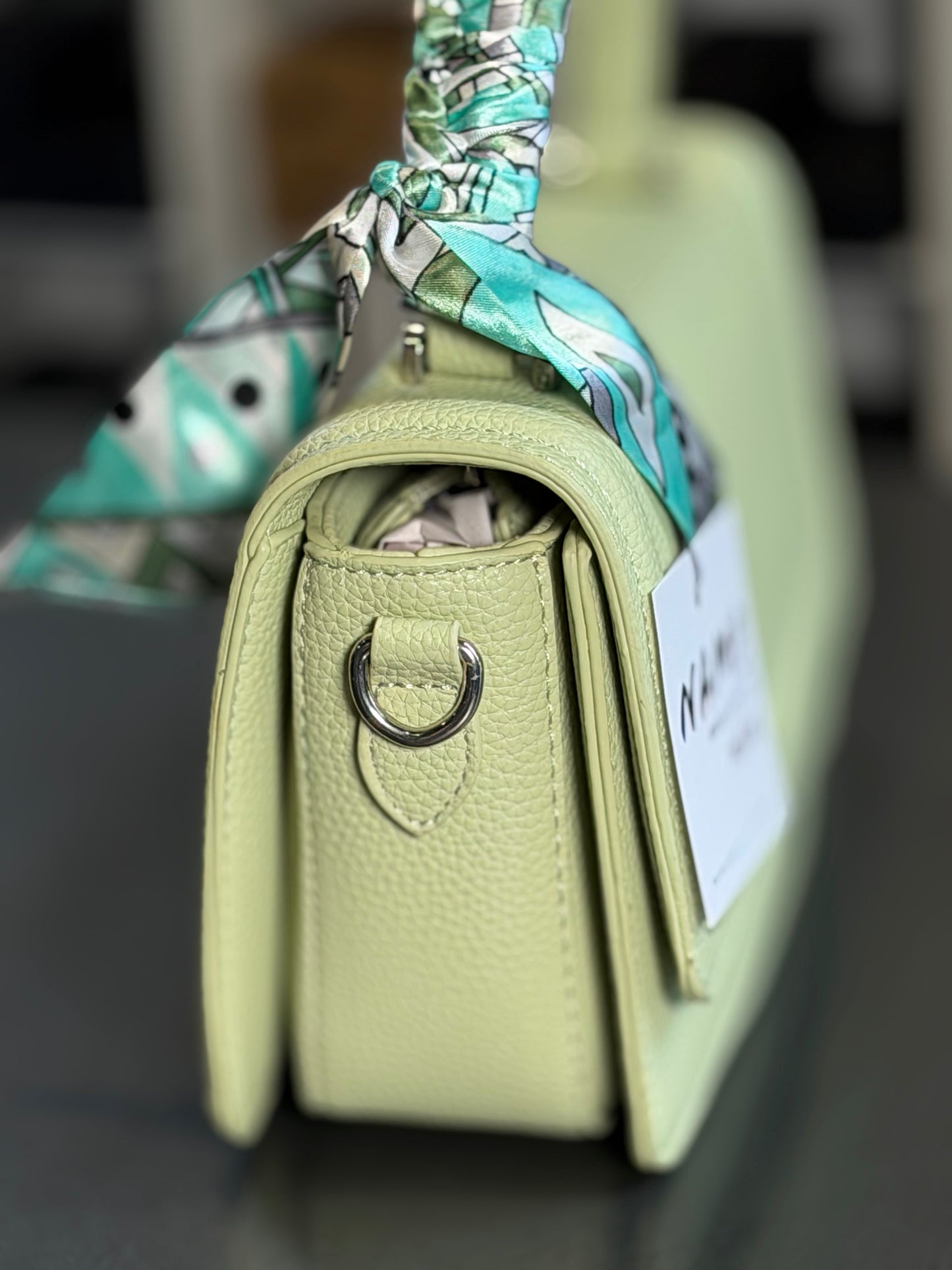 Mini bag verde con tracolla 2068