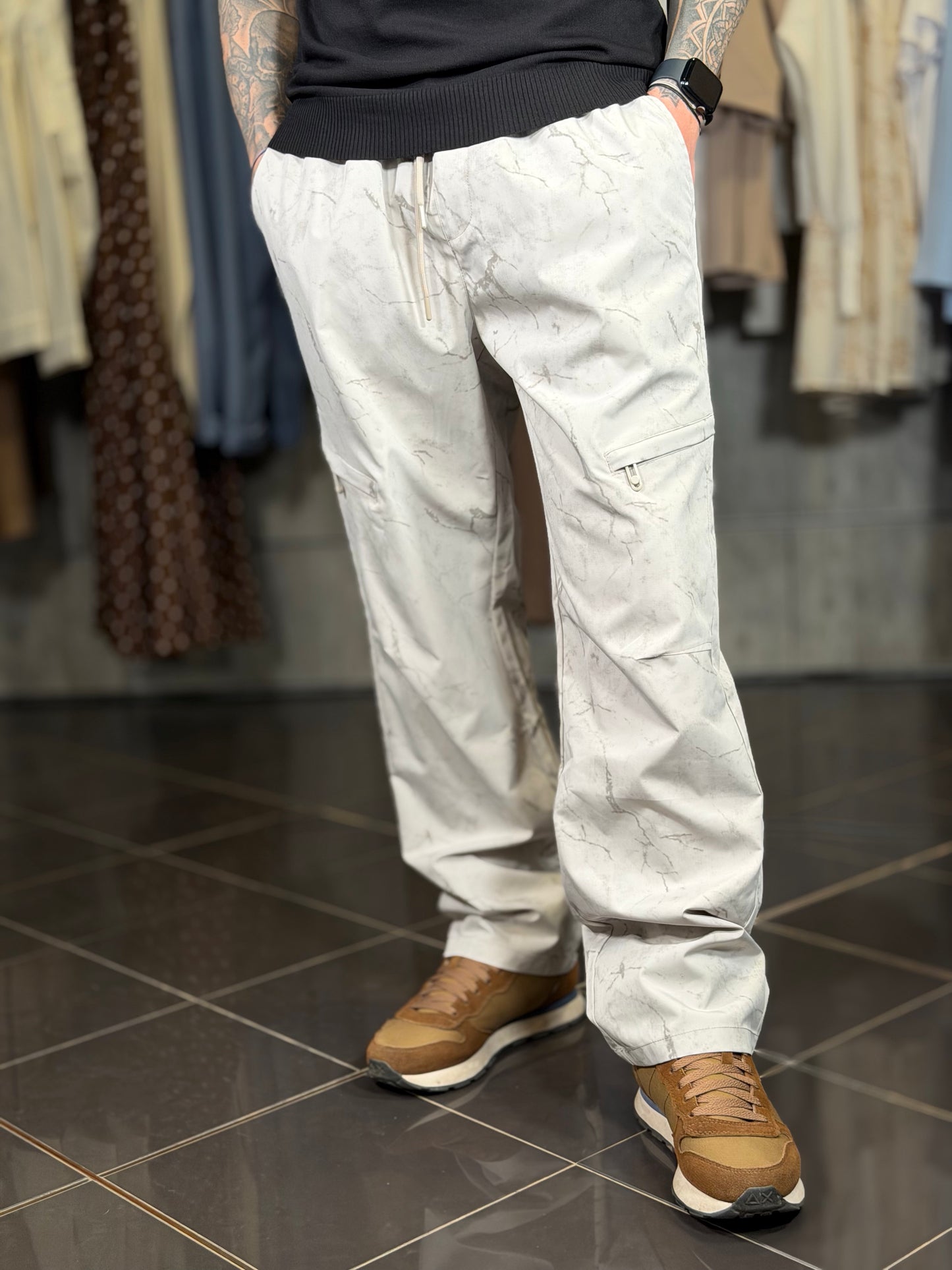 Completo (bomber + pantalone) grigio 2130