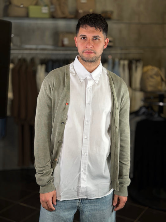 Cardigan verde 2148