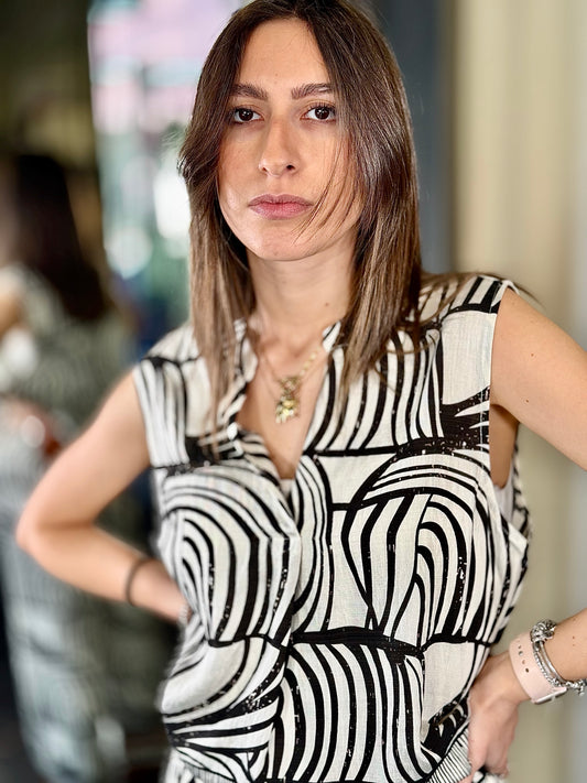 Top in fantasia etnica 425