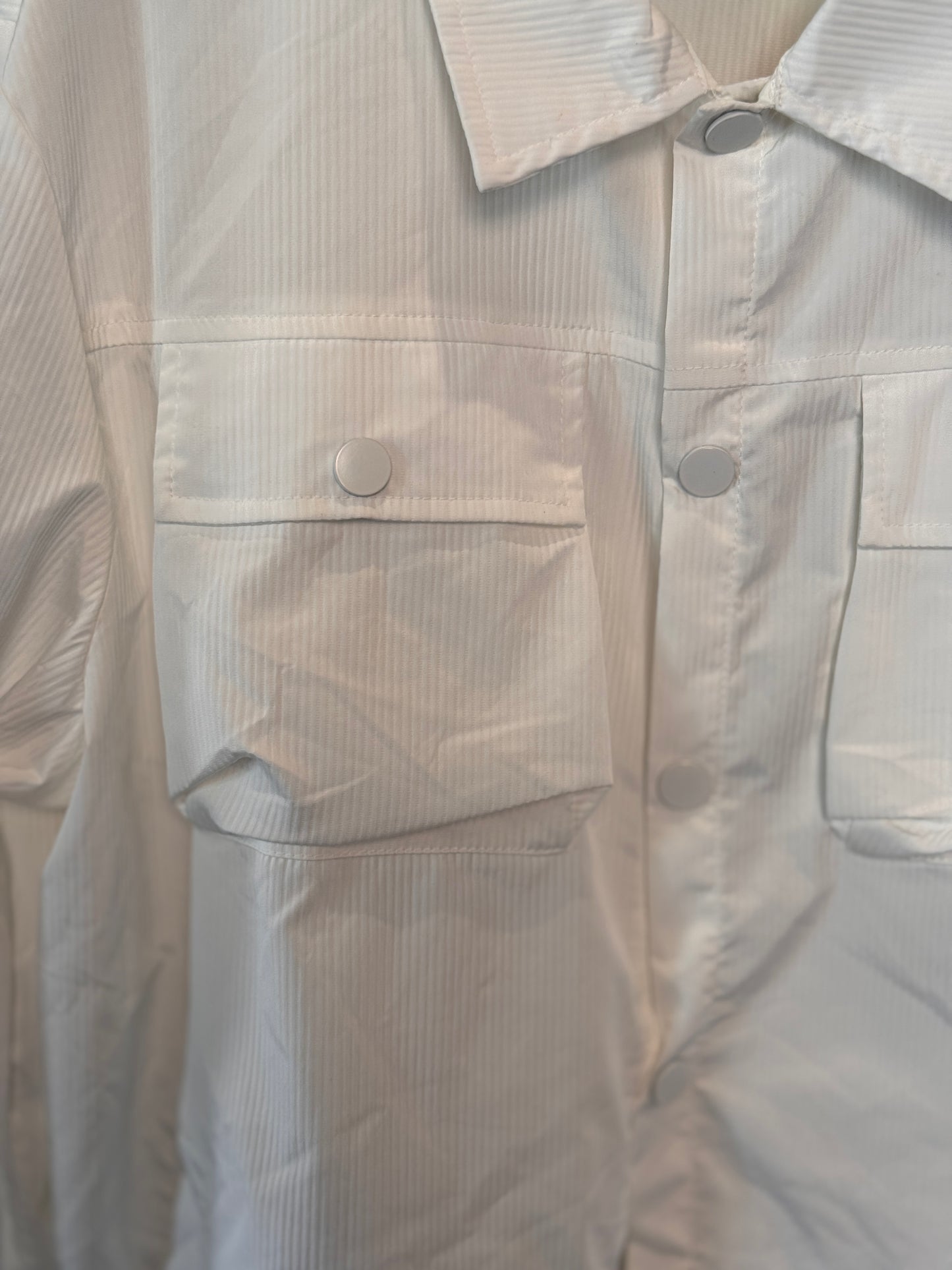 Camicia bianca in nylon 2610