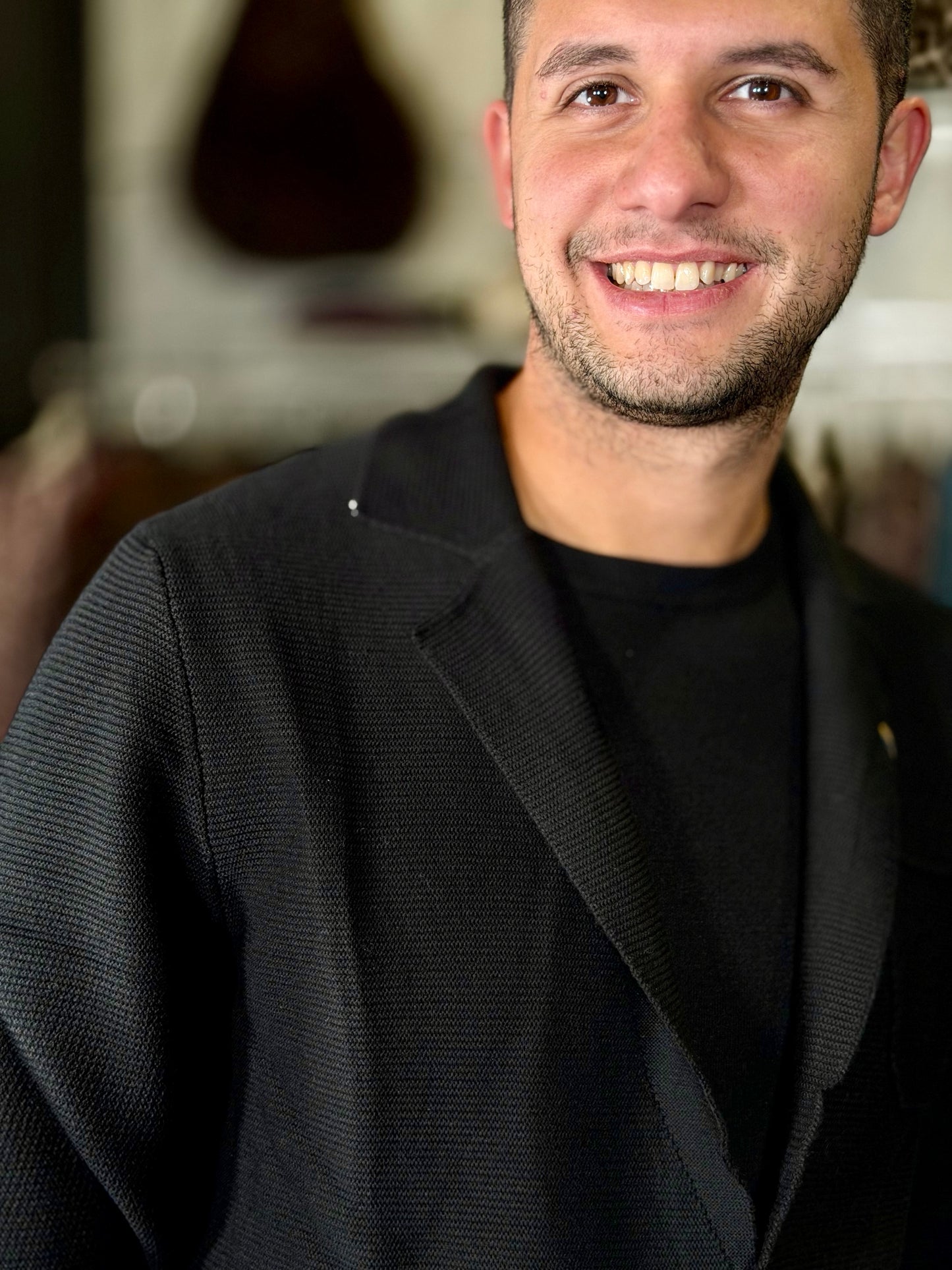 Cardigan giacca nera 2127