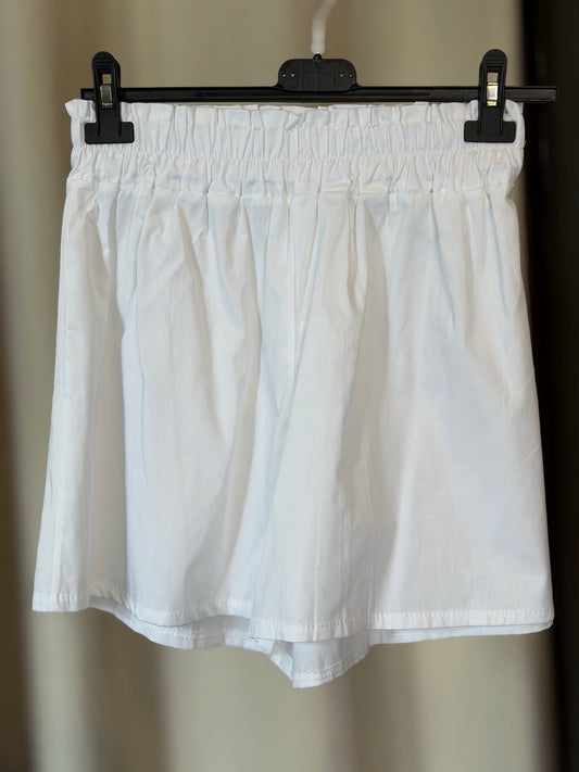 Shorts bianco in taglia unica 2551