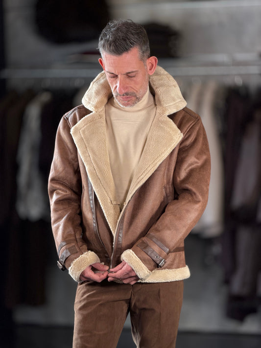 Montone ecologico marrone 2589