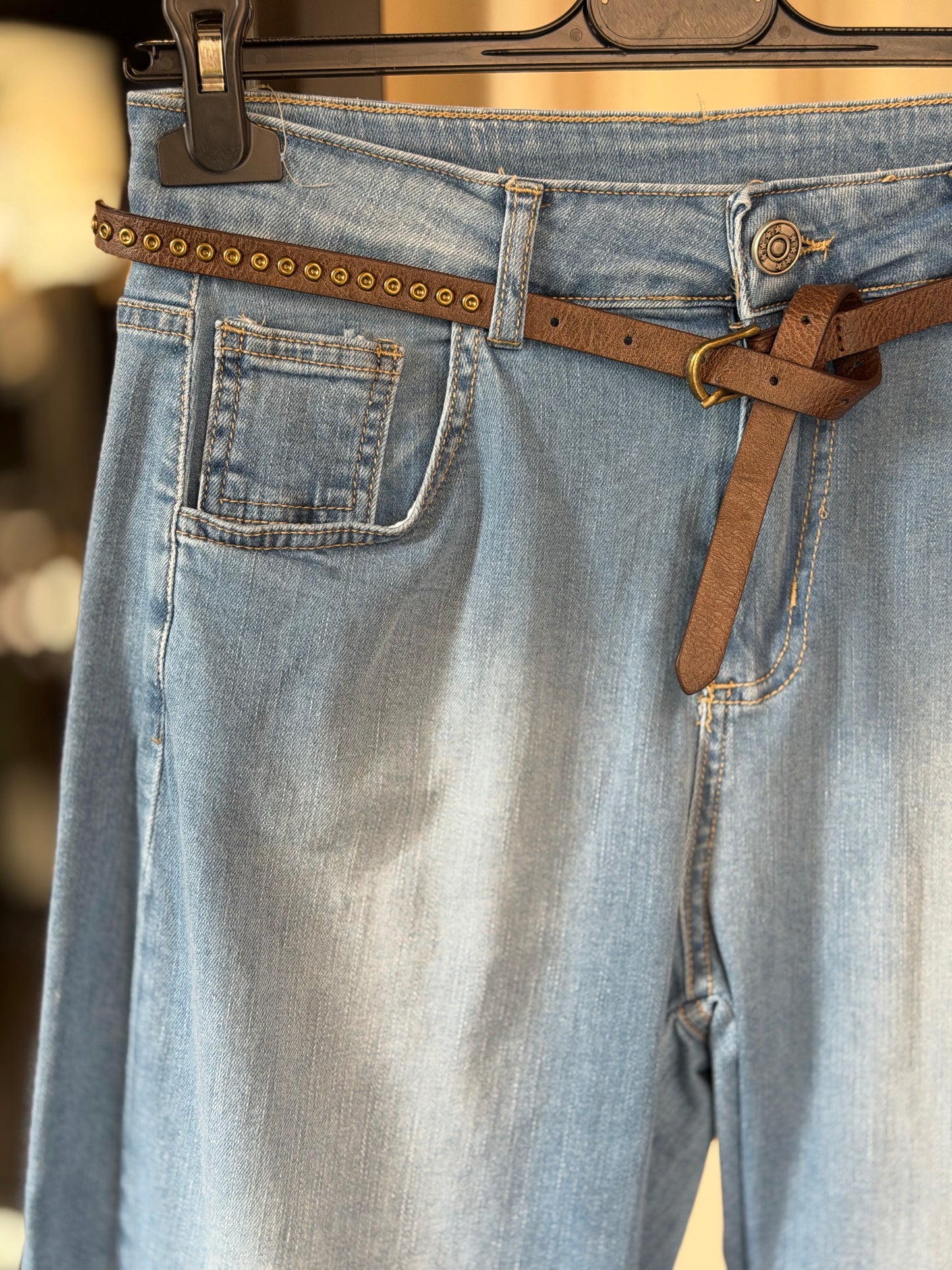 Jeans mom fit morbido 2529