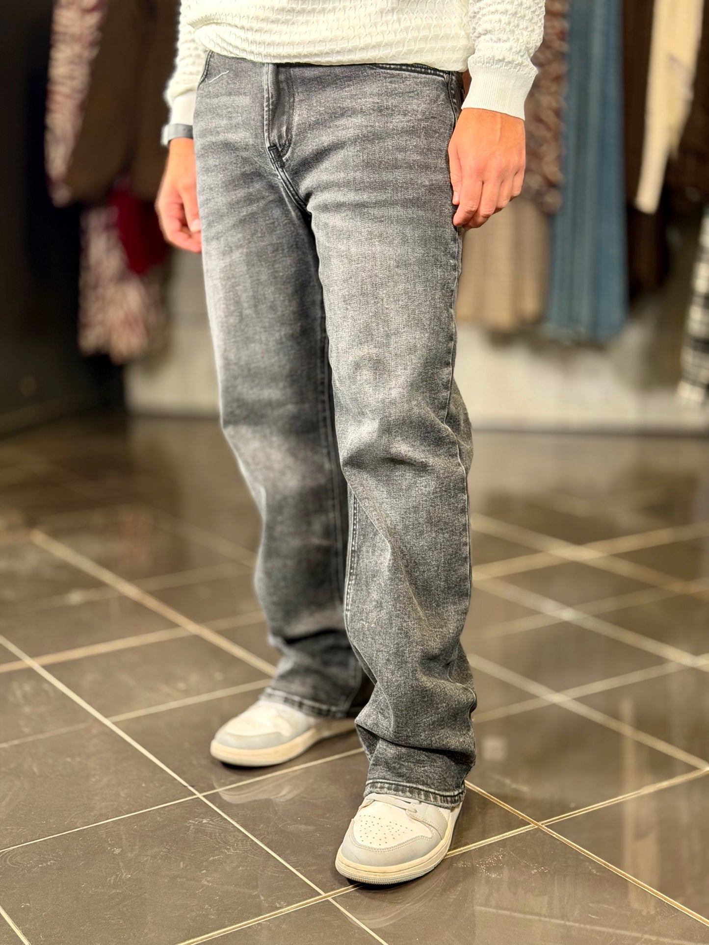 Jeans baggy grigio 2102