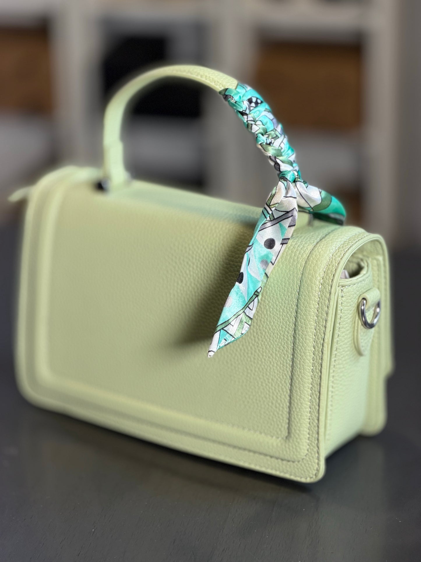 Mini bag verde con tracolla 2068