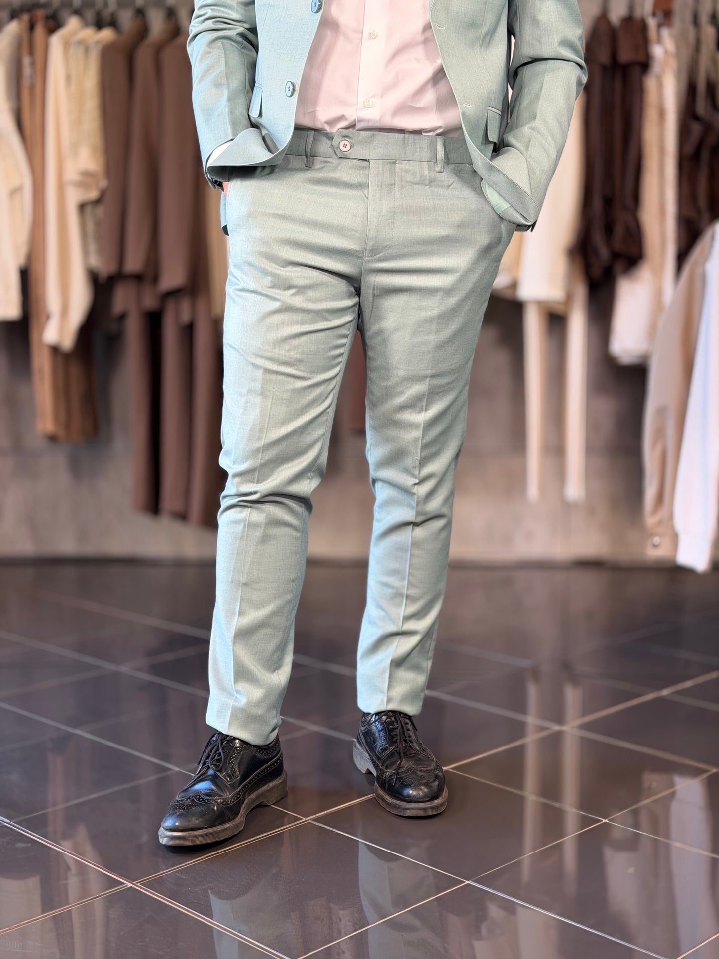 Abito verde (Giacca + Pantalone) 2263