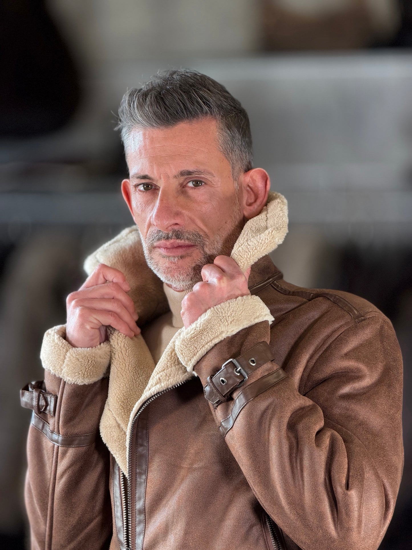 Montone ecologico marrone 2589