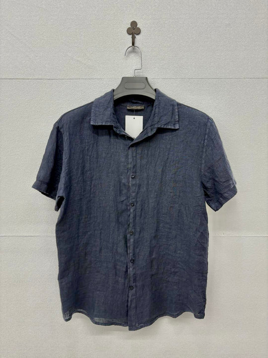 Camicia in lino a maniche corte 2447