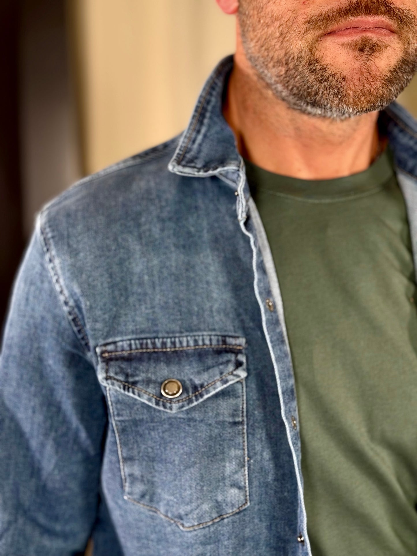 Camicia in jeans Slim 2094