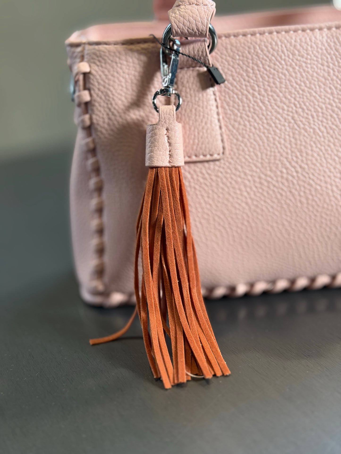 Mini bag rosa con tracolla all’interno 2206