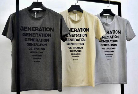 T-shirt grigio chiaro con scritte 2363