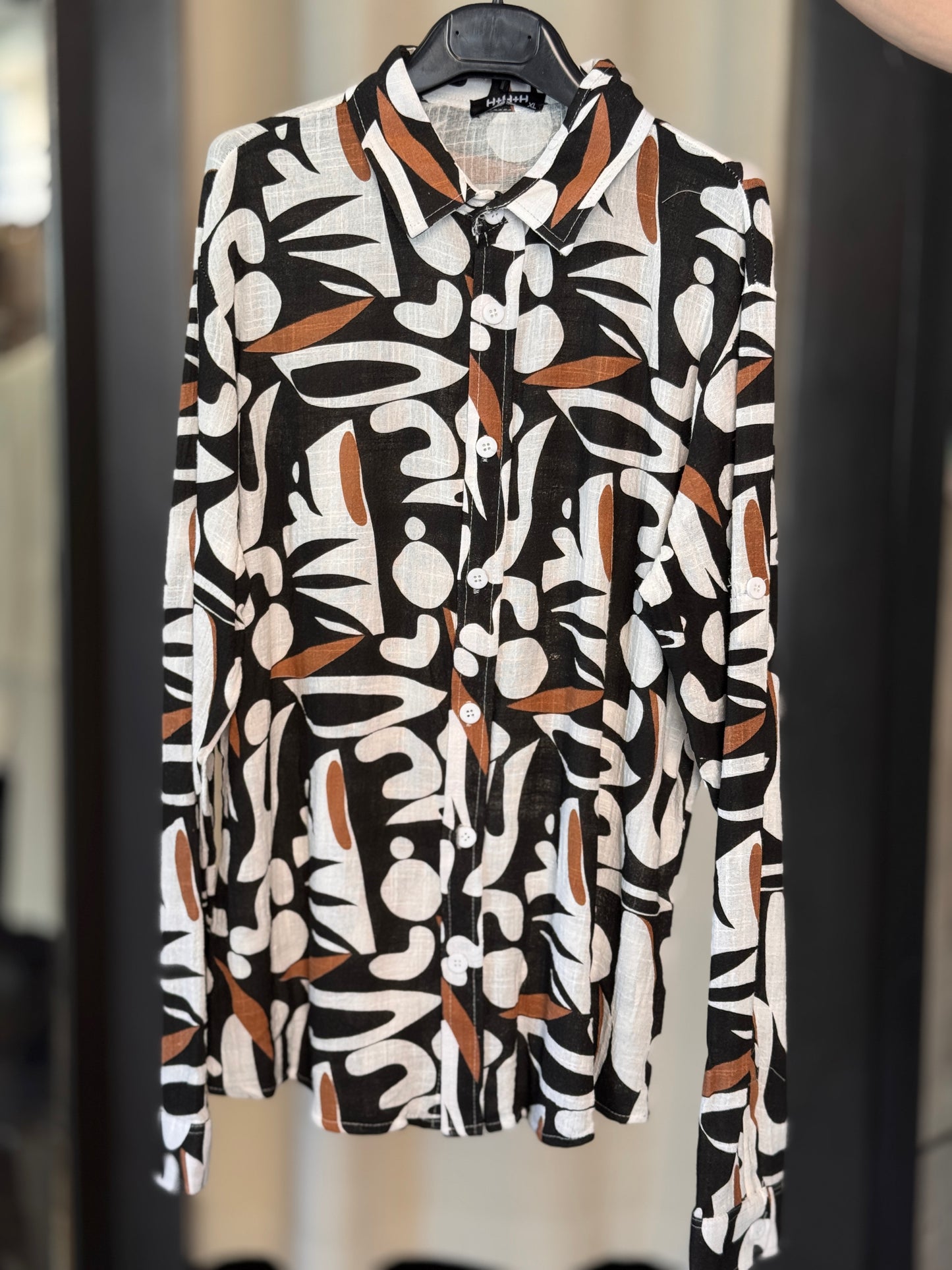 Camicia in fantasia 2612