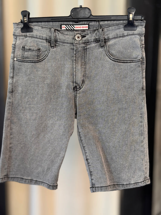 Bermuda jeans grigio 2605