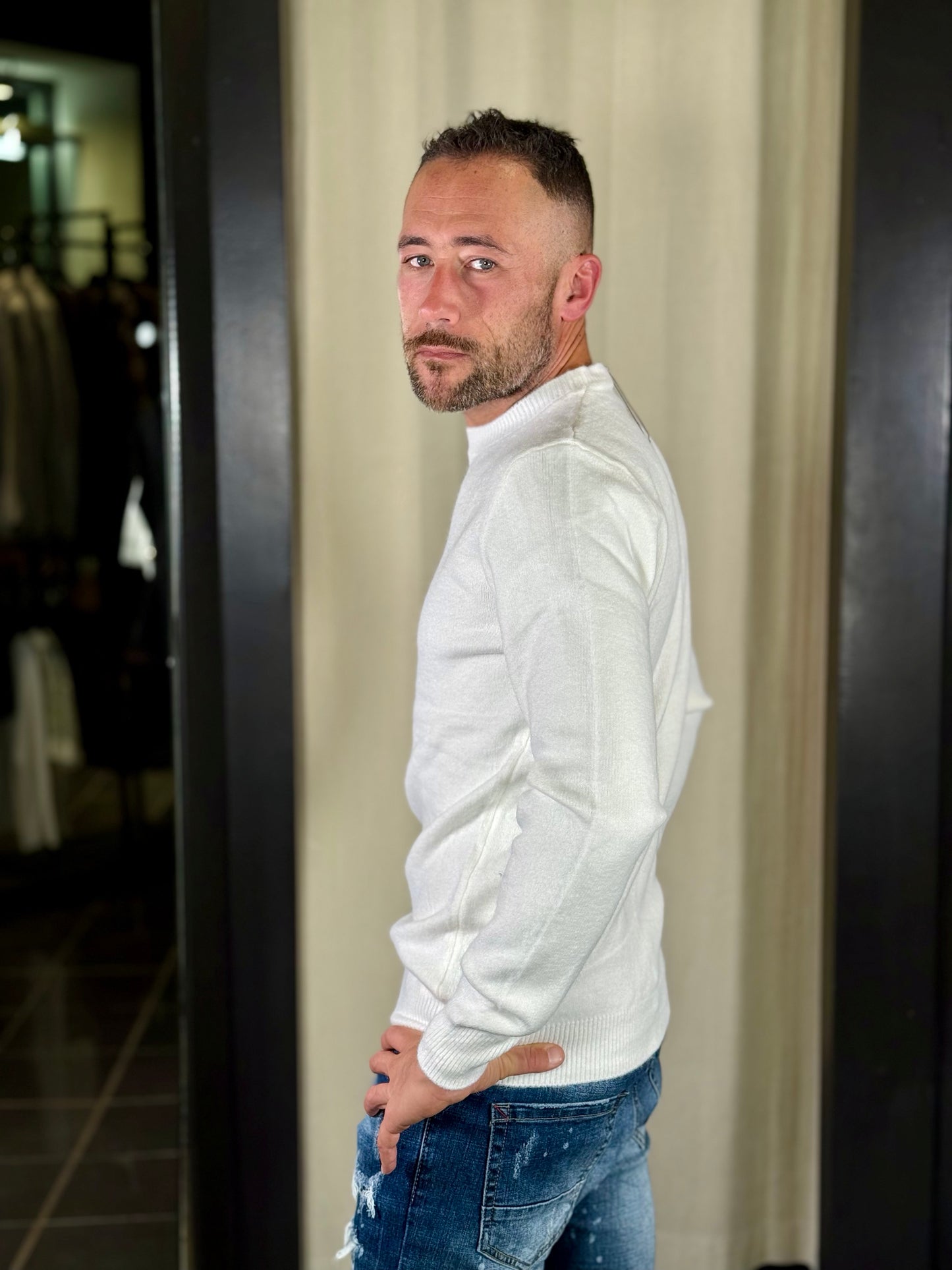 Maglione bianco 2294