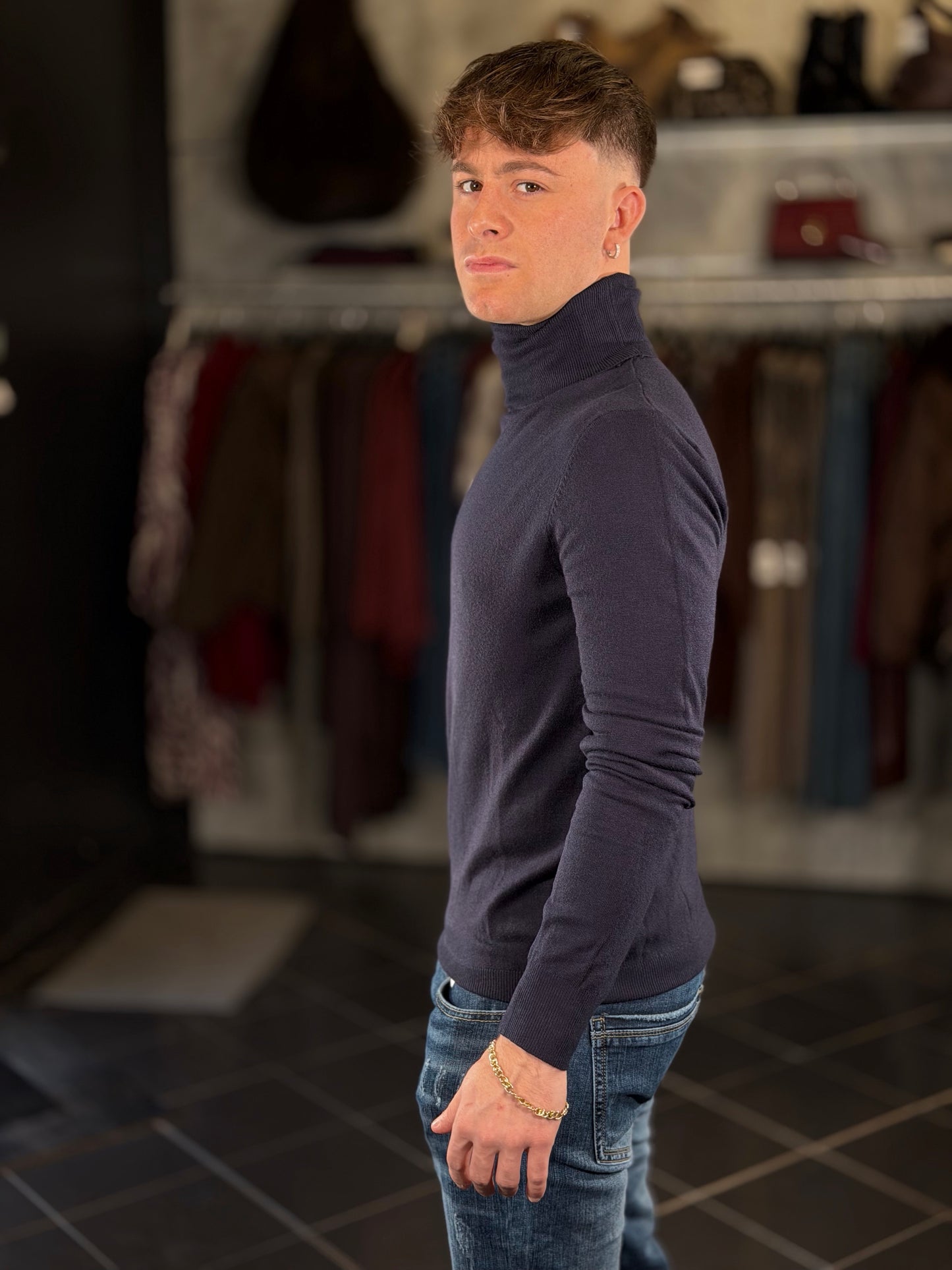 Dolcevita basico blu 2521