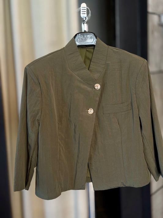 Giacca verde militare in taglia unica 2399