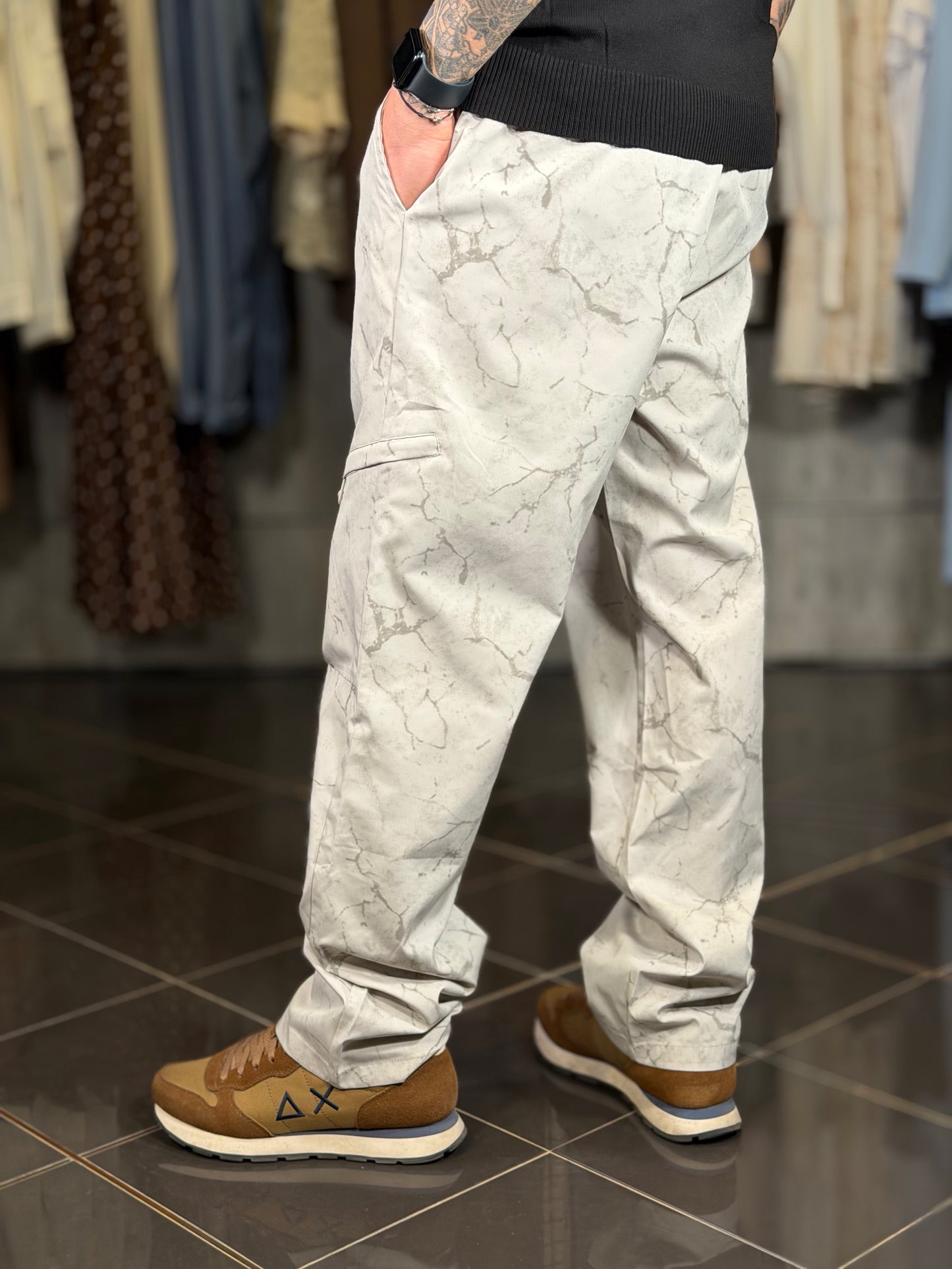 Completo (bomber + pantalone) grigio 2130