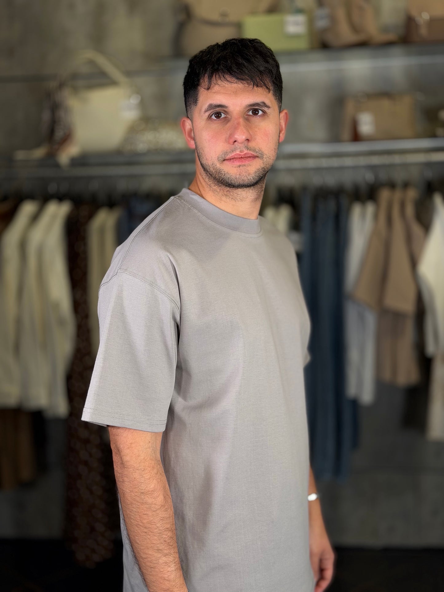 Completo grigio (t-shirt oversize + bermuda) 2154