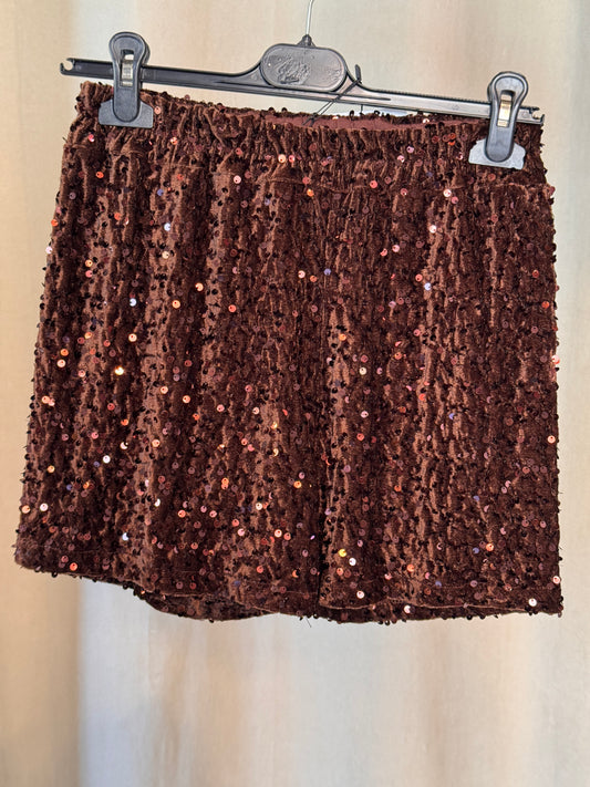 Short pailettes in taglia unica 2643