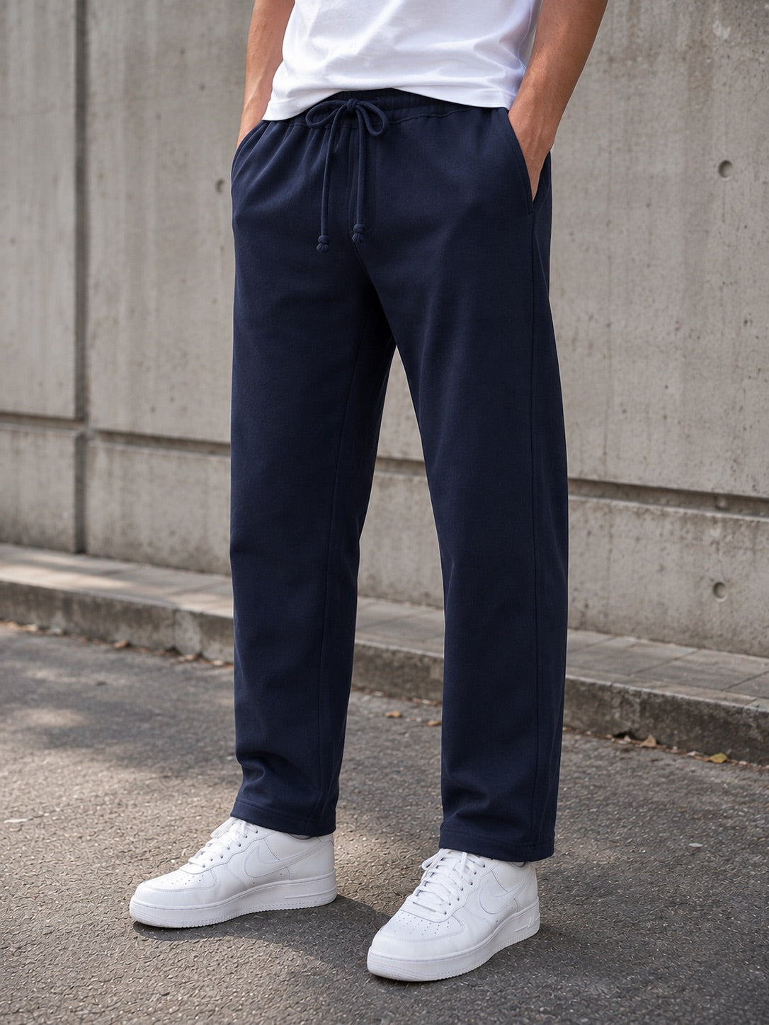 Pantalone tuta blu