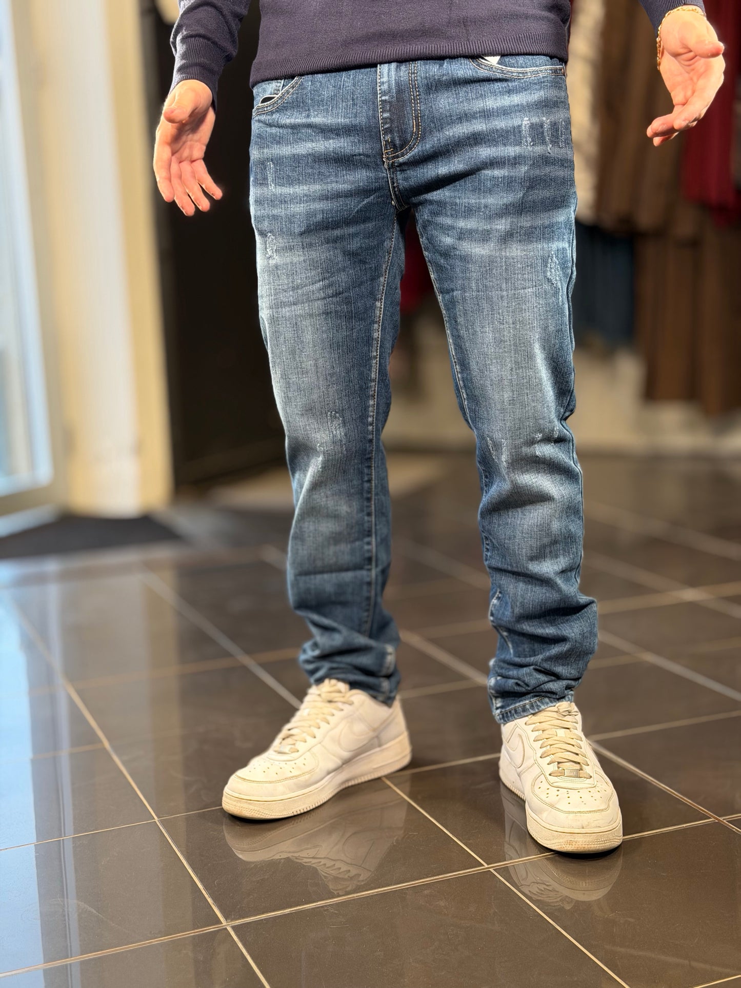 Jeans Slim slavato 2511